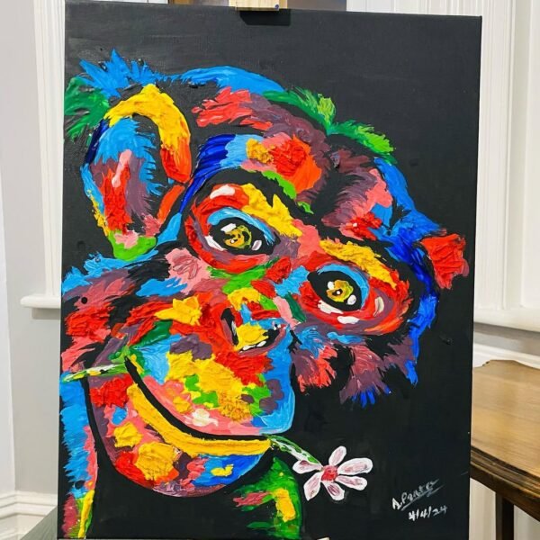 ❤️🎭 pintoarts artoftheday viralart africanartist mokeyart artoftheday🎨 ukartist🇬🇧 600x600